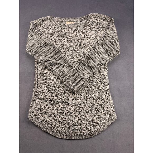 It's Our Time Sweater, Textured, Black & White, Women's Size Small - Picture 1 of 8